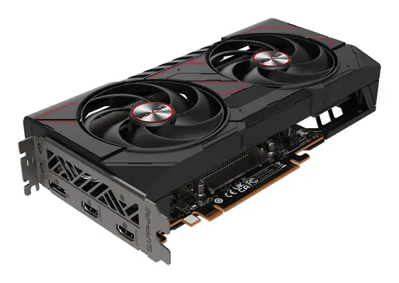 PULSE AMD Radeon RX 9060 XT 16GB GPU - Sapphire - Carte graphique - visuel 2