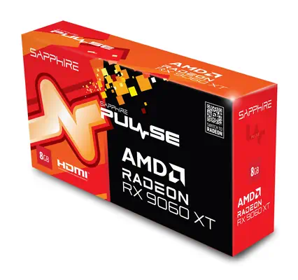 Sapphire PULSE AMD Radeon RX 9060 XT 8GB GPU 8 Go GDDR6 - Carte graphique - visuel 6