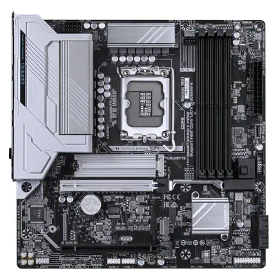 B860M GAMING X WIFI6E Carte mère - Processeurs Intel Core Ultra, VRM 8+1+2+2 phases, jusqu'à 9200MHz - Gigabyte - visuel 2