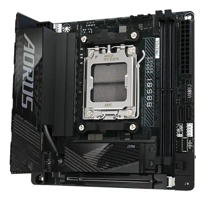 B850I AORUS PRO Carte Mère - Processeurs AMD Ryzen Série 9000, VRM numérique 8+2+1 phases, jusqu'à 8 - Gigabyte - Carte mère - visuel 3