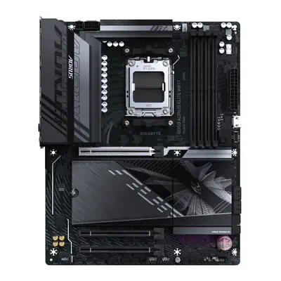 B850 AORUS ELITE WIFI7 Carte Mère - AMD Ryzen 9000 Series CPUs, VRM numérique 14+2+2 phases, jusqu'à - Gigabyte - Carte mère - visuel 2