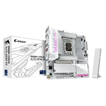 Carte mère Gigabyte B860M AORUS ELITE WF6E ICE garantie