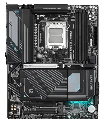 B850 GAMING X WIFI6E Carte Mère - AMD Ryzen 9000 Series CPUs, VRM numérique 12+2+2 phases, jusqu'à 8 - Gigabyte - Carte mère - visuel 2