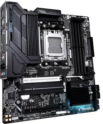 B850M GAMING X WIFI6E Carte Mère - Processeurs AMD Ryzen Série 9000, VRM numérique 10+2+2 phases, ju - Gigabyte - Carte mère - visuel 3