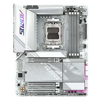 X870E AORUS ELITE WIFI7 ICE Carte mère - Prend en charge les processeurs AMD Ryzen 9000, VRM numériq - Gigabyte - visuel 2