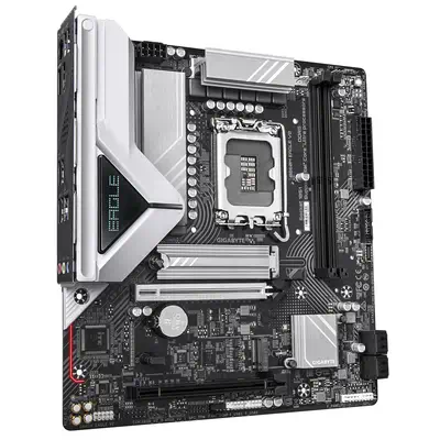 B860M EAGLE V2 Carte mère - Processeurs Intel Core Ultra Series, VRM 6+1+2 phases, jusqu'à 9066 MHz  - Gigabyte - visuel 3