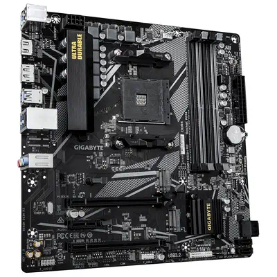 B550M DS3H R2 Carte mère - Processeurs AMD Ryzen 5000, VRM 5+3 phases, jusqu'à 4733 MHz DDR4 (O.C.), - Gigabyte - visuel 3