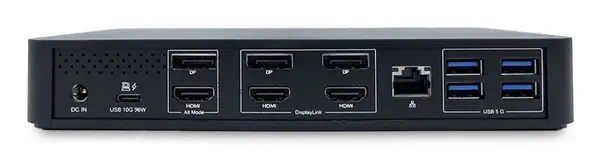 TERRA 1480375 station d'accueil Avec fil USB 3.2 Gen 1 (3.1 Gen 1) Type-C Noir - Station d'accueil pour portable - visuel 2