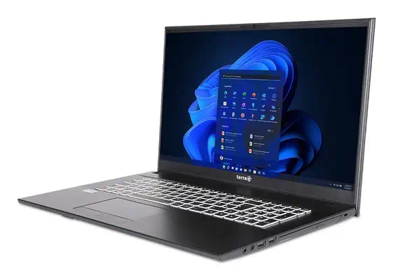 TERRA 1716R Intel® Core™ i3 i3-1315U Ordinateur portable 43,9 cm (17.3") Full HD 8 Go DDR4-SDRAM 500 - PC Portable - visuel 3