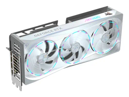 AORUS GeForce RTX 5080 MASTER ICE 16G Carte Graphique - 16 Go GDDR7, 256 bits, PCI-E 5.0, 2805MHz Co - Gigabyte - Carte graphique - visuel 5