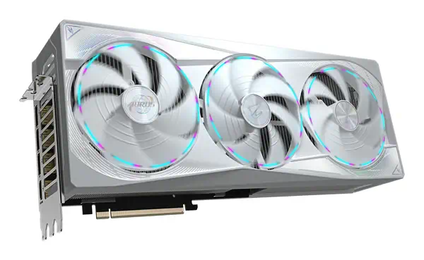 AORUS GeForce RTX 5080 MASTER ICE 16G Carte Graphique - 16 Go GDDR7, 256 bits, PCI-E 5.0, 2805MHz Co - Gigabyte - Carte graphique - visuel 3