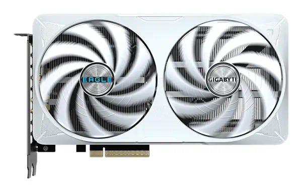 GeForce RTX 5060 Ti EAGLE OC ICE 8G Carte Graphique – 8 Go GDDR7, 128 bits, PCI-E 5.0, 2617 MHz Fréq - Gigabyte - Carte graphique - visuel 2