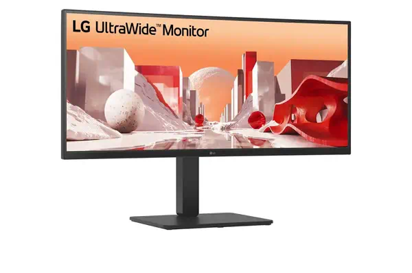 LG 34BA75QE-B écran plat de PC 86,4 cm (34") 3440 x 1440 pixels Wide Quad HD LCD Noir - Ecran Ordinateur - visuel 2