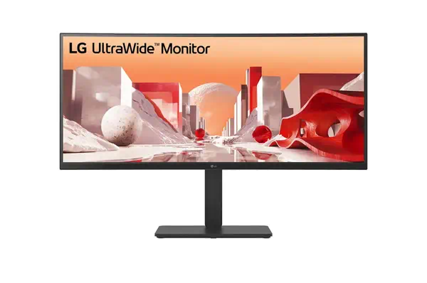 LG 34BA85QE-B écran plat de PC 86,4 cm (34") 3440 x 1440 pixels Wide Quad HD LCD Noir - Ecran Ordinateur - visuel 2