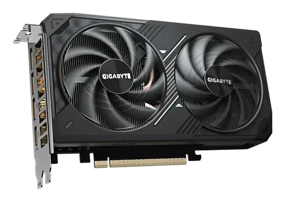 GeForce RTX 5060 Ti WINDFORCE MAX OC 16G Carte Graphique – 16 Go GDDR7, 128 bits, PCI-E 5.0, 2587 MH - Gigabyte - Carte graphique - visuel 2