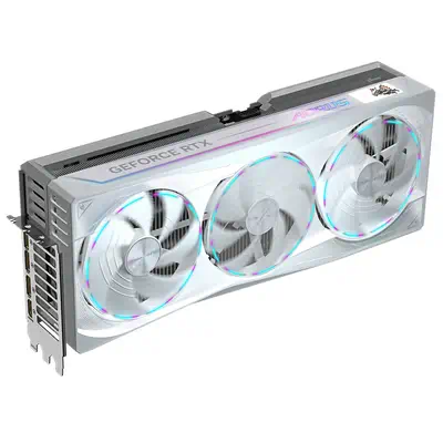 AORUS GeForce RTX 5090 MASTER ICE 32G Carte Graphique - 32 Go GDDR7, 512 bits, PCI-E 5.0, 2655MHz Fr - Gigabyte - Carte graphique - visuel 5