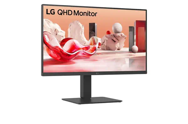 LG 27BA65QB-B.AEU écran plat de PC 68,6 cm (27") 2560 x 1440 pixels Wide Quad HD LED Noir - Ecran Ordinateur - visuel 3