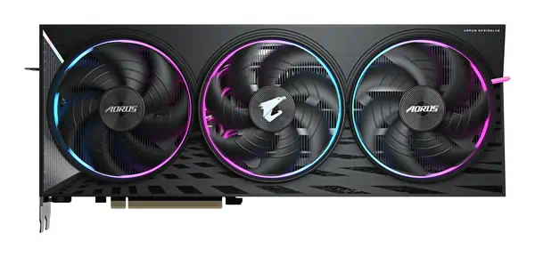 AORUS Radeon RX 9070 XT ELITE 16G Carte Graphique - 16 Go GDDR6, 256 bits, PCI-E 5.0, 3100 MHz Fréqu - Gigabyte - Carte graphique - visuel 2
