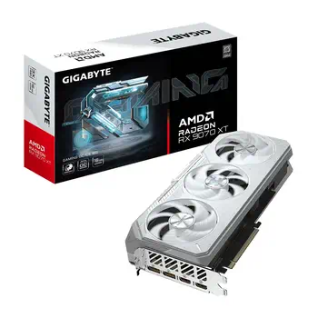 Livraison gratuite Radeon RX 9070 XT GAMING OC ICE 16G Carte Graphique - 16GB GDDR6, 256bit, PCI-E 5.0, 3060 MHz Fréque