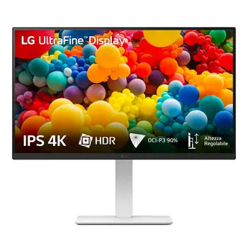 Avis LG 27US550-W écran plat de PC 68,6 cm (27") 3840 x 2160 pixels 4K Ultra HD LCD Blanc
