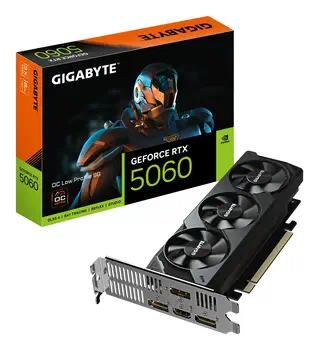 Avis GeForce RTX 5060 OC Low Profile 8G Carte Graphique - 8GB GDDR7, 128bit, PCI-E 5.0, 2512 MHz Fréquenc
