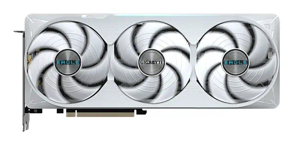 GeForce RTX 5070 Ti EAGLE OC ICE SFF 16G Carte Graphique - 16 Go GDDR7, 256 bits, PCI-E 5.0, 2542 MH - Gigabyte - Carte graphique - visuel 2