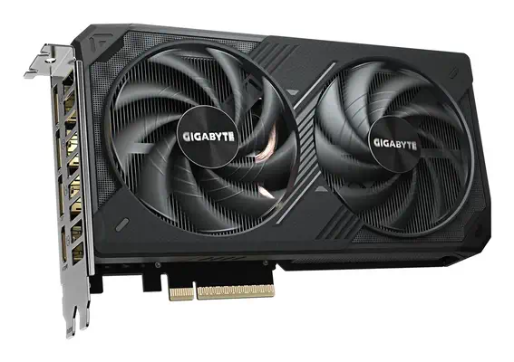 GeForce RTX 5060 Ti WINDFORCE OC 16G Carte Graphique – 16 Go GDDR7, 128 bits, PCI-E 5.0, 2587 MHz Fr - Gigabyte - Carte graphique - visuel 3