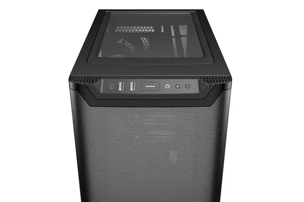 Pure Base 501 Noir | Boîtier PC vitré , Mini ATX / Micro ATX / ATX, 2 ventilateurs Pure Wings 3 140  - be quiet! - Boitier - visuel 6