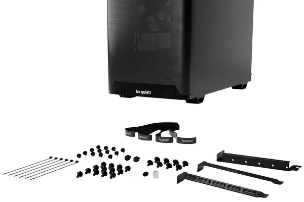 Pure Base 501 Noir | Boîtier PC vitré , Mini ATX / Micro ATX / ATX, 2 ventilateurs Pure Wings 3 140  - be quiet! - Boitier - visuel 8