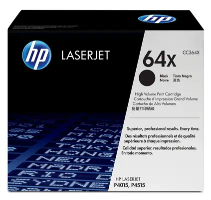 64X High Yield Black Original LaserJet Toner Cartridge - HP - Consommable - visuel 1