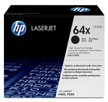 64X High Yield Black Original LaserJet Toner Cartridge livraison gratuite