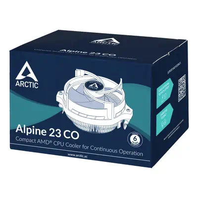 ARCTIC Alpine 23 CO Processeur Refroidisseur d'air 9 cm Aluminium, Noir 1 pièce(s) - Accessoire - visuel 7