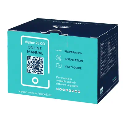 ARCTIC Alpine 23 CO Processeur Refroidisseur d'air 9 cm Aluminium, Noir 1 pièce(s) - Accessoire - visuel 6