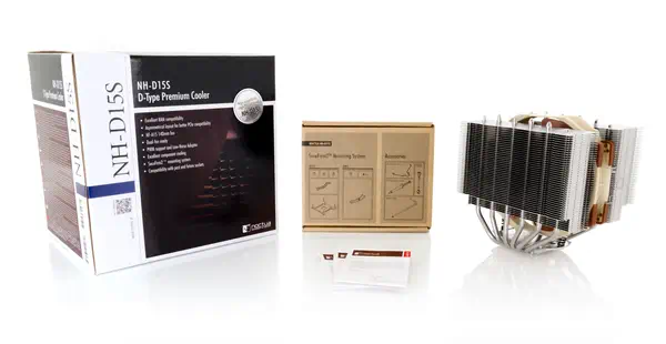 Noctua NH-D15S système de refroidissement d’ordinateur Processeur Refroidisseur 14 cm Cuivre, Métall - Accessoire - visuel 4