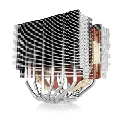 Noctua NH-D15S système de refroidissement d’ordinateur Processeur Refroidisseur 14 cm Cuivre, Métall - Accessoire - visuel 2