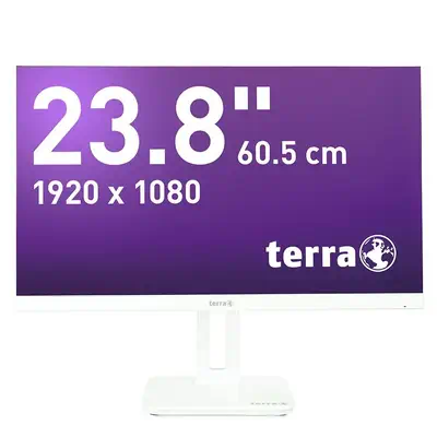 TERRA 3030222 écran plat de PC 60,5 cm (23.8") 1920 x 1080 pixels Full HD LCD Blanc - Ecran Ordinateur - visuel 2