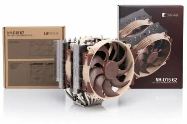 Noctua NH-D15 G2 système de refroidissement d’ordinateur Processeur Refroidisseur d'air 14 cm - Accessoire - visuel 4
