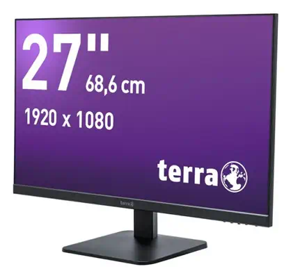 TERRA 2727W écran plat de PC 68,6 cm (27") 1920 x 1080 pixels Full HD LCD Noir - Ecran Ordinateur - visuel 2