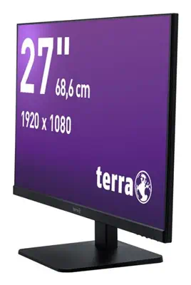 TERRA 2727W écran plat de PC 68,6 cm (27") 1920 x 1080 pixels Full HD LCD Noir - Ecran Ordinateur - visuel 3