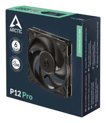 ARCTIC Freezer P12 Pro Boitier PC Ventilateur 12 cm Noir 1 pièce(s) - Accessoire - visuel 6