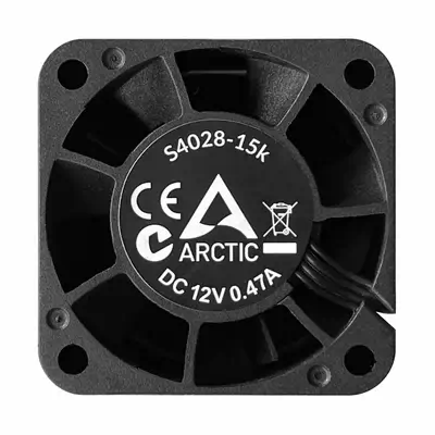 ARCTIC S4028-15K Boitier PC Ventilateur 4 cm Noir 1 pièce(s) - Accessoire - visuel 3