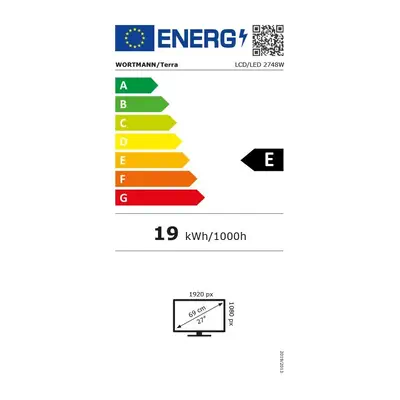 TERRA 3030227 écran plat de PC 68,6 cm (27") 1920 x 1080 pixels Full HD LED Noir - Ecran Ordinateur - visuel 8