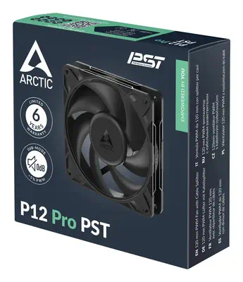 ARCTIC Freezer P12 Pro PST Boitier PC Ventilateur 12 cm Noir 1 pièce(s) - Accessoire - visuel 6