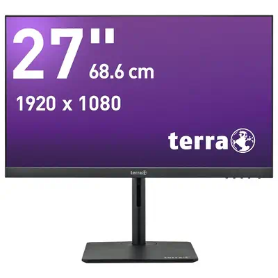 LCD/LED 2727W HA IPS V3 black HDMI/DP/USB-C, GREENLINE PLUS - TERRA - Ecran Ordinateur - visuel 2