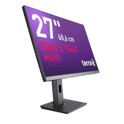 TERRA 3030231 écran plat de PC 68,6 cm (27") 2560 x 1440 pixels Wide Quad HD LED Noir - Ecran Ordinateur - visuel 2
