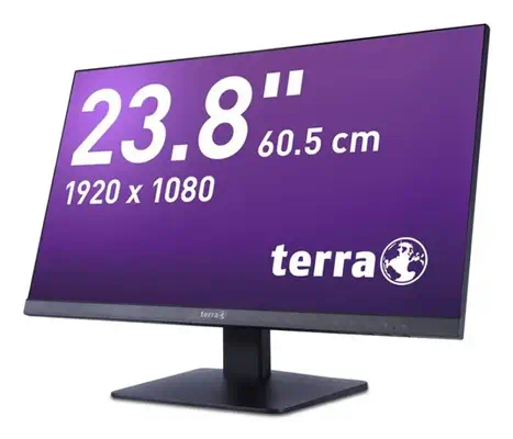 TERRA 3030261 écran plat de PC 60,5 cm (23.8") 1920 x 1080 pixels Full HD LCD Noir - Ecran Ordinateur - visuel 2