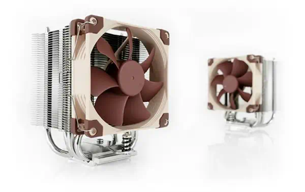 Noctua NH-U9S système de refroidissement d’ordinateur Processeur Refroidisseur 9,2 cm Marron, Métall - Accessoire - visuel 5