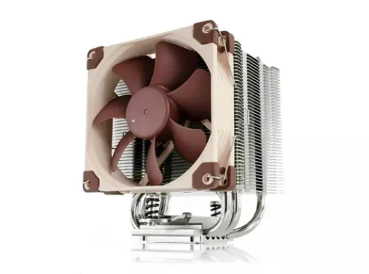 Noctua NH-U9S système de refroidissement d’ordinateur Processeur Refroidisseur 9,2 cm Marron, Métall - Accessoire - visuel 1