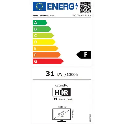 TERRA 3030234 écran plat de PC 80 cm (31.5") 3840 x 2160 pixels 4K Ultra HD LCD Noir - Ecran Ordinateur - visuel 7