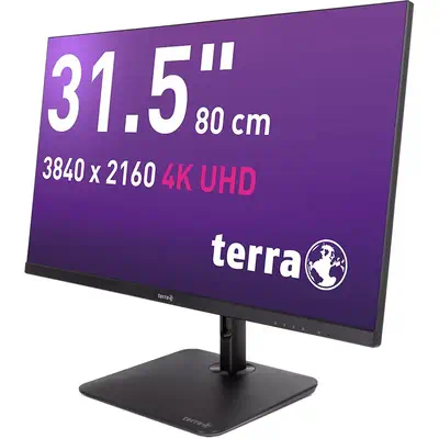 TERRA 3030234 écran plat de PC 80 cm (31.5") 3840 x 2160 pixels 4K Ultra HD LCD Noir - Ecran Ordinateur - visuel 3